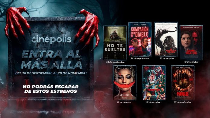 Cruza al más allá con Cinépolis y sus escalofriantes estrenos